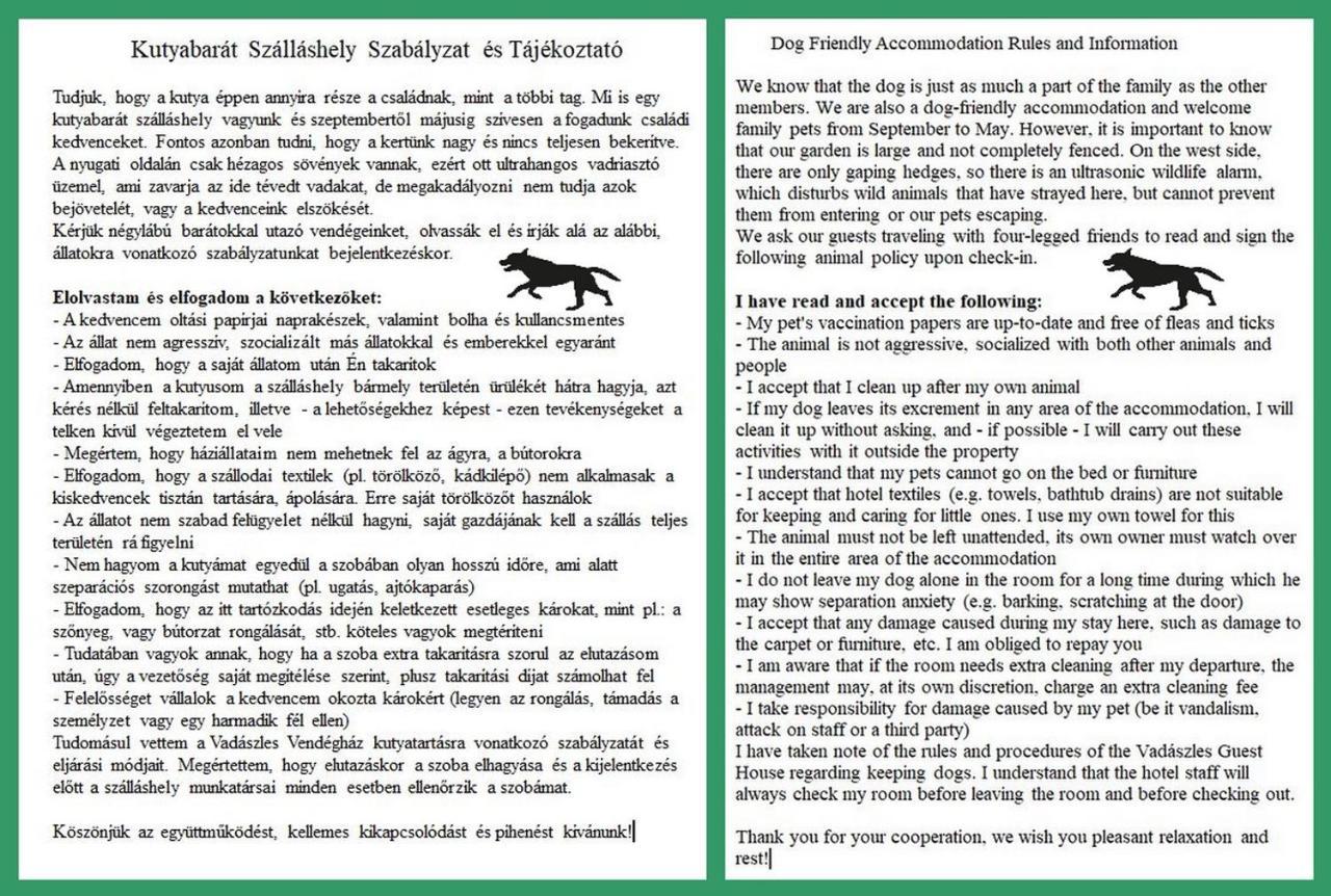 Vadaszles Vendeghaz Bukkszentmarton 외부 사진