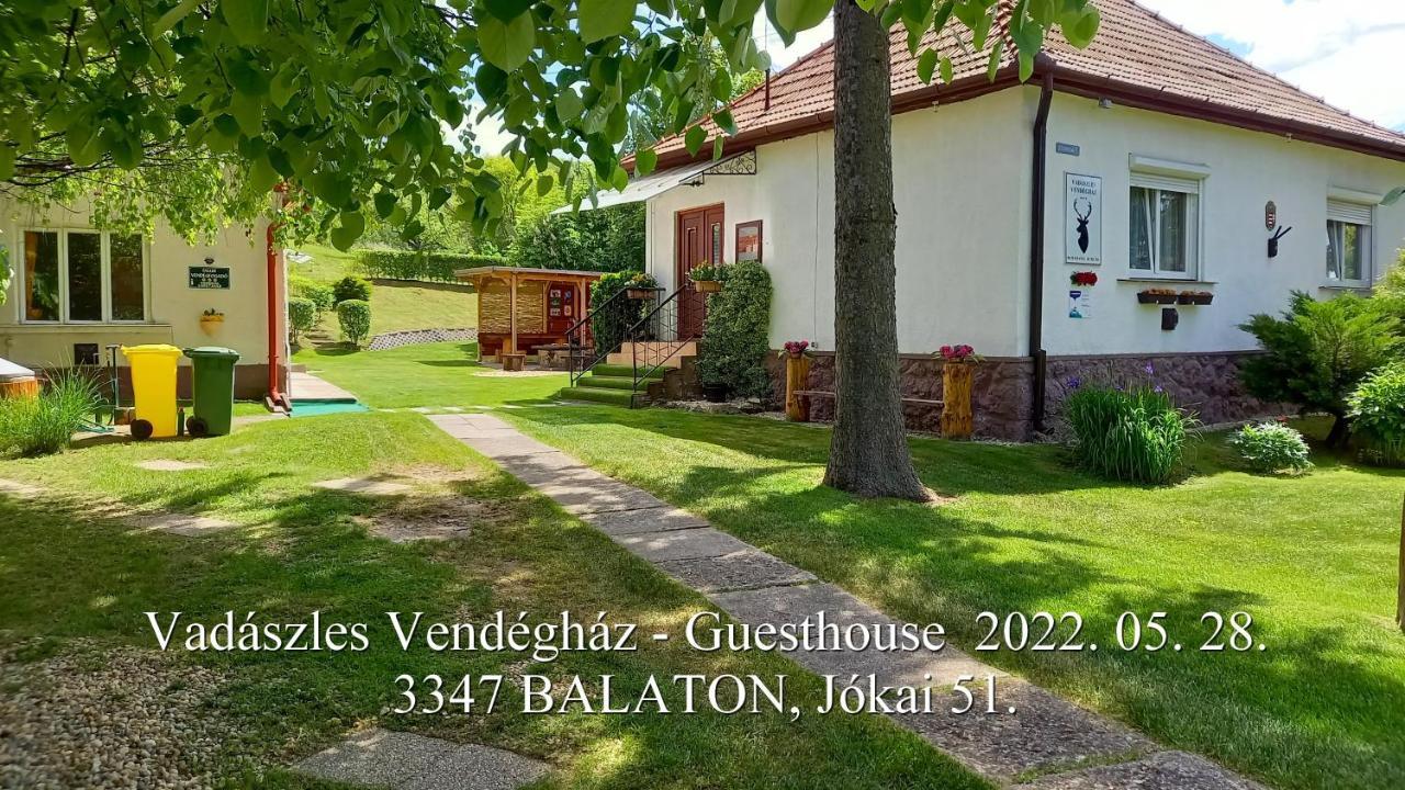 Vadaszles Vendeghaz Bukkszentmarton 외부 사진