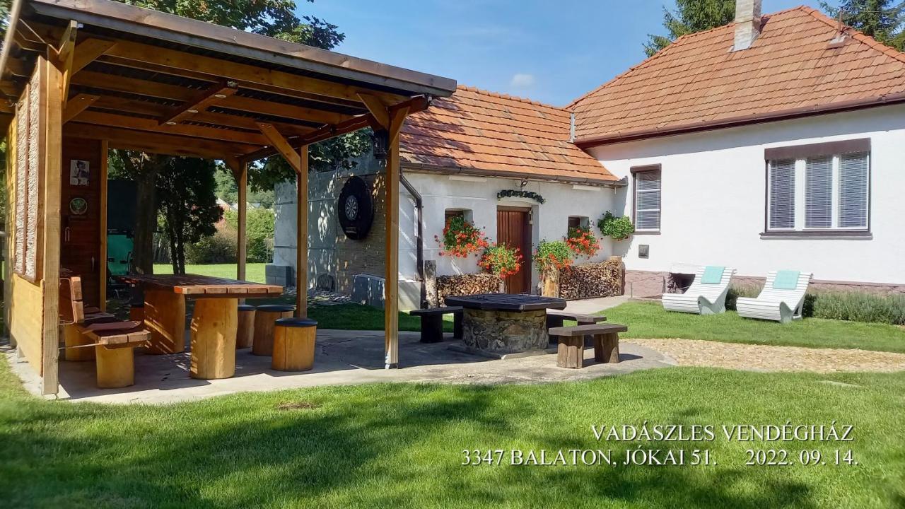 Vadaszles Vendeghaz Bukkszentmarton 외부 사진