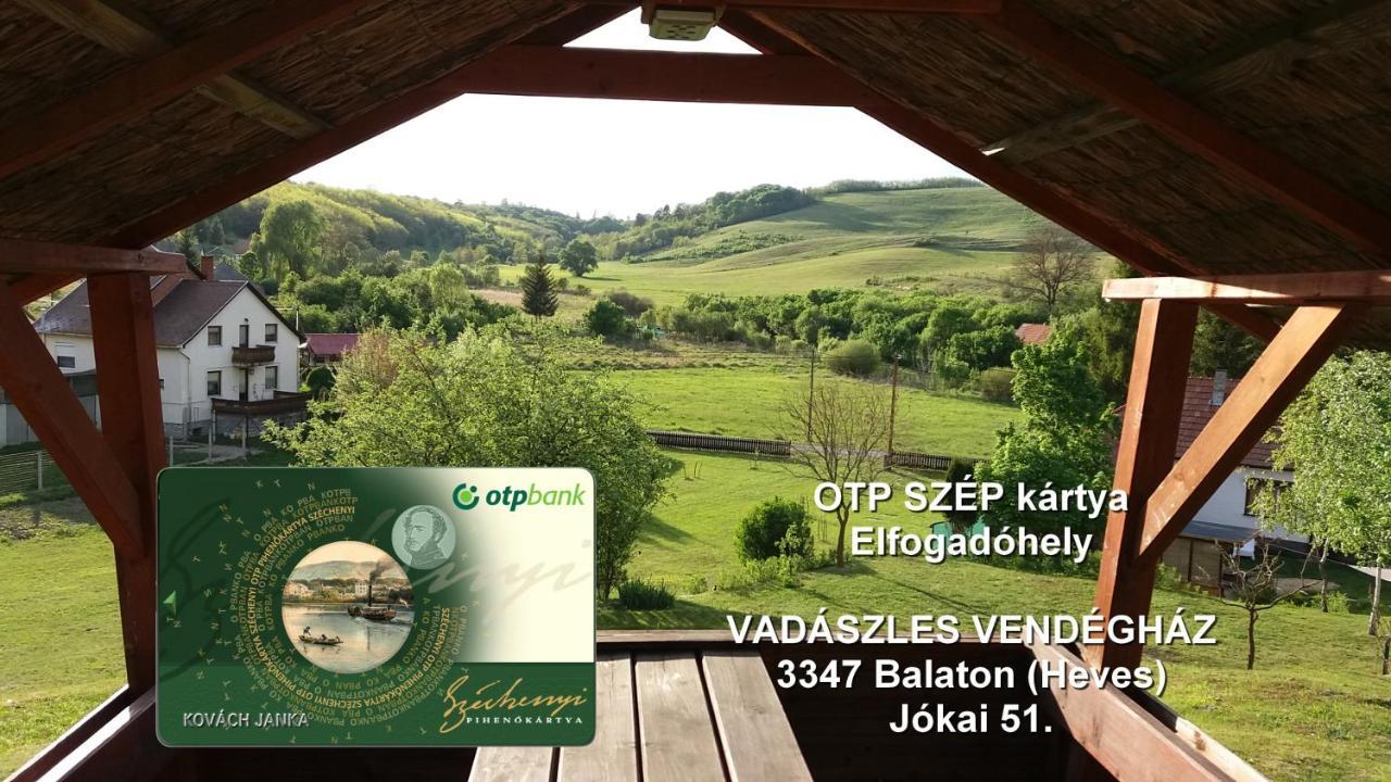 Vadaszles Vendeghaz Bukkszentmarton 외부 사진